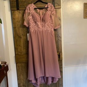 Mauve formal size 14 formal dress